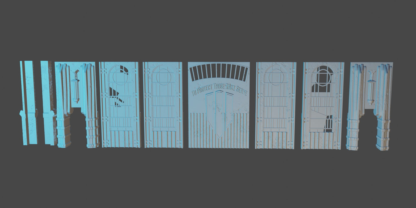 The Dysprosium Precinct - Printable STL file
