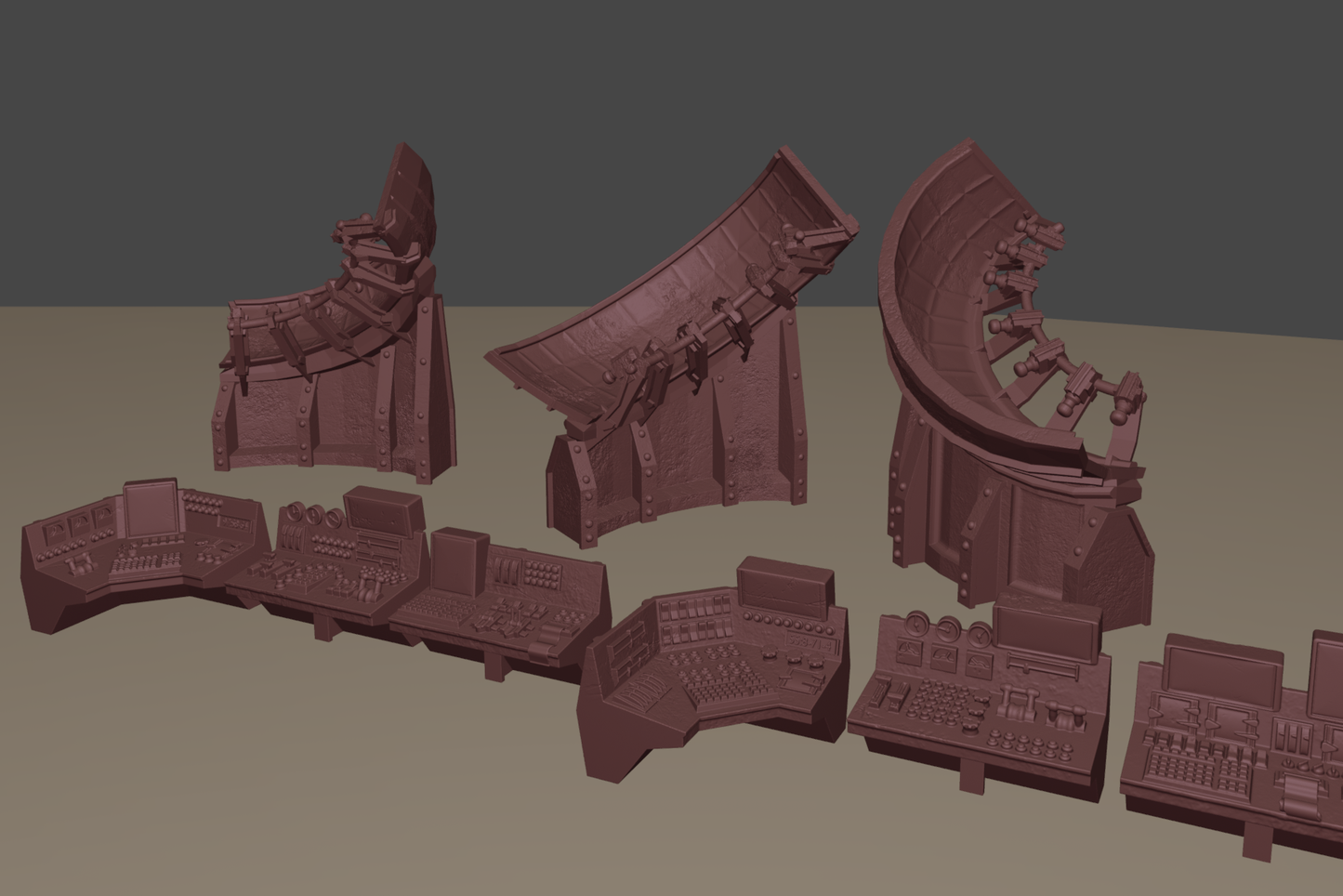 Beryll Comm Inc Satellite Outpost - Printable STL file