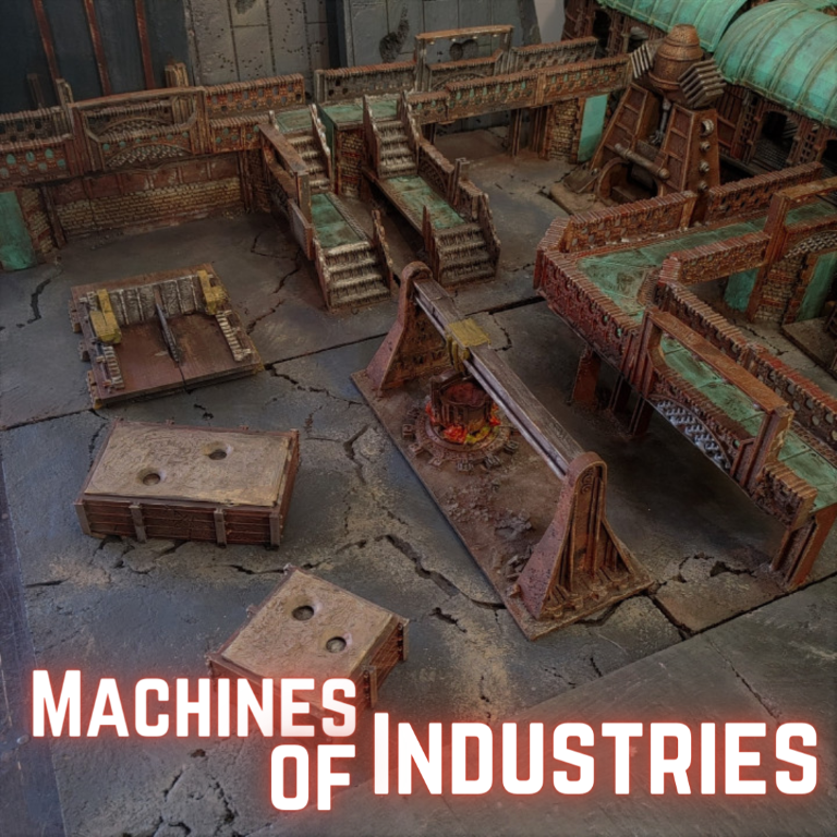 The Machines of Industry - Printable STL file