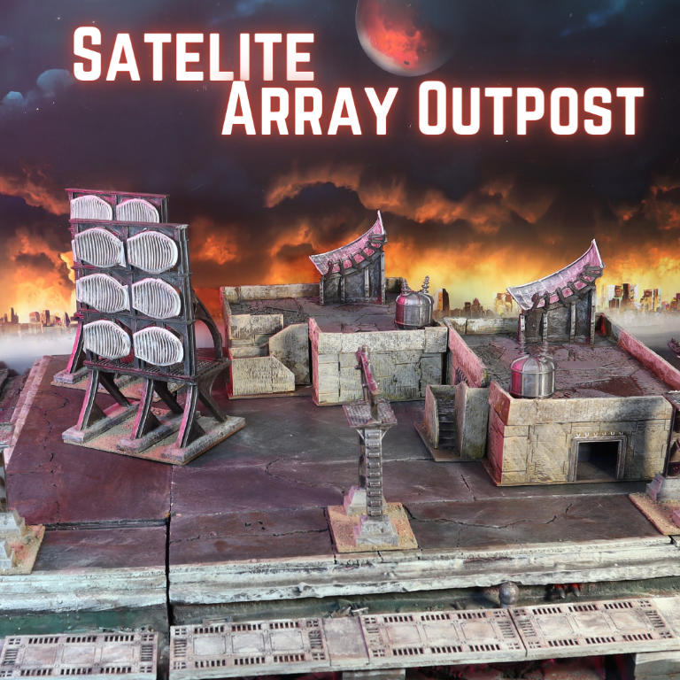 Beryll Comm Inc Satellite Outpost - Printable STL file