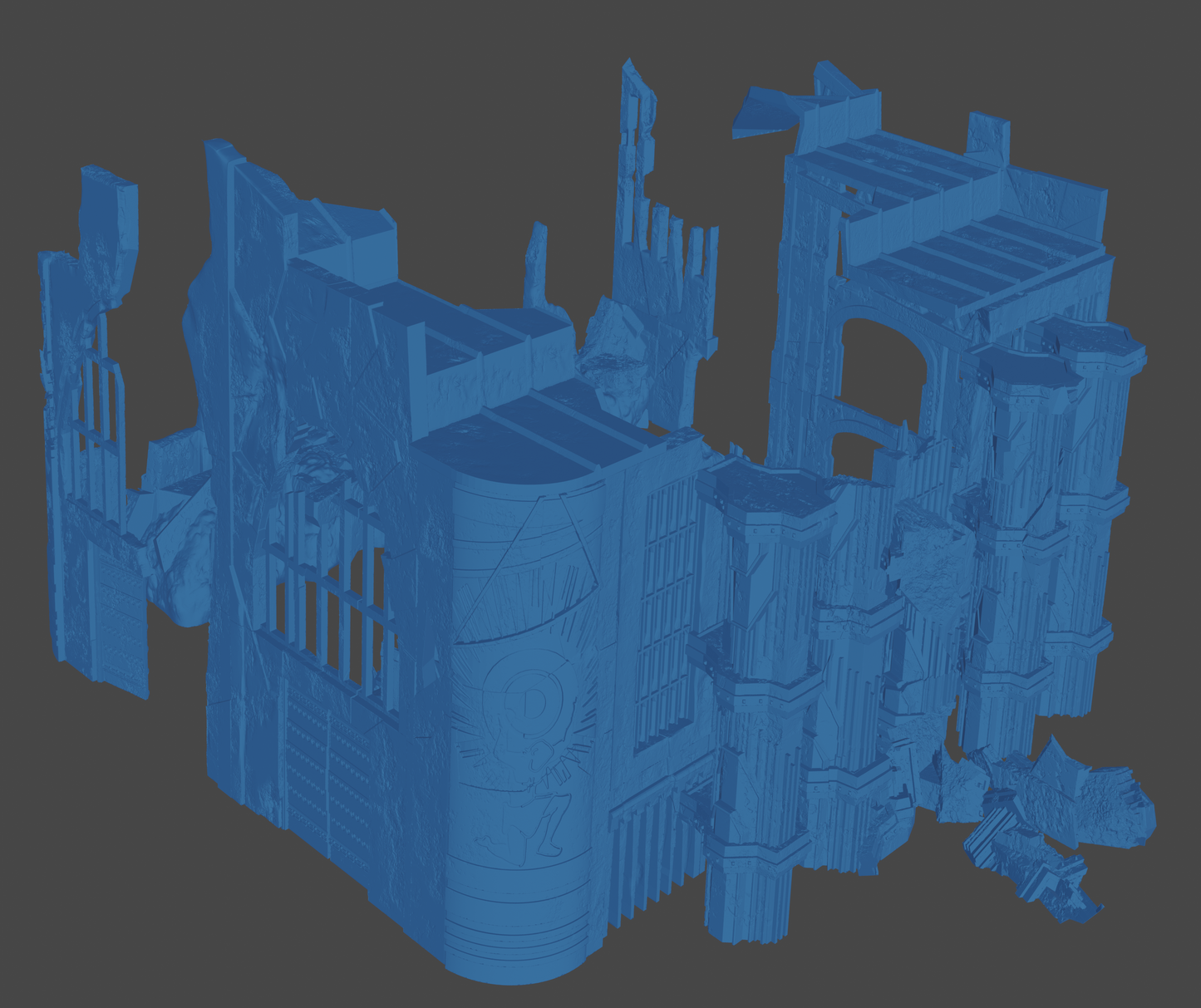 Ruins of the Hoog - Printable STL file