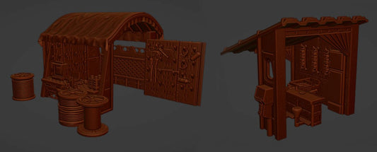 The Vendibles Marketplace - Printable STL file