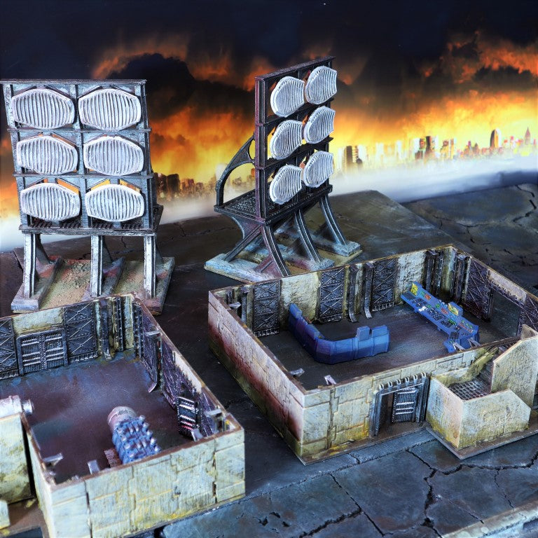 Beryll Comm Inc Satellite Outpost - Printable STL file