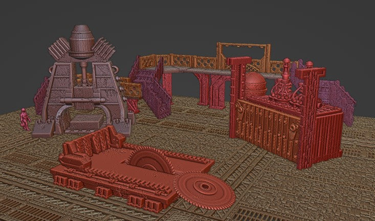 The Machines of Industry - Printable STL file
