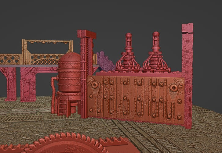 The Machines of Industry - Printable STL file