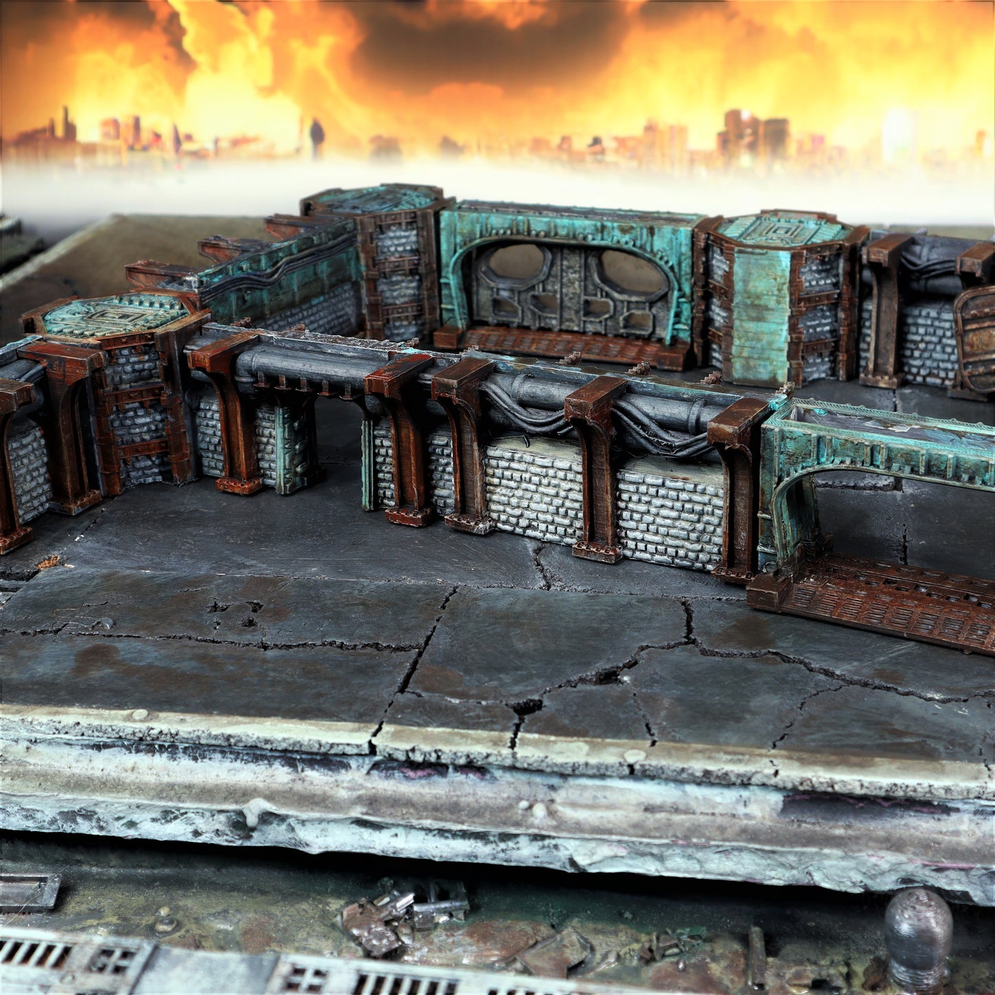 Undercity Corridor Set - Printable STL file