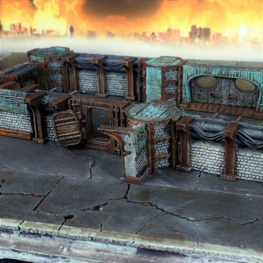 Undercity Corridor Set - Printable STL file