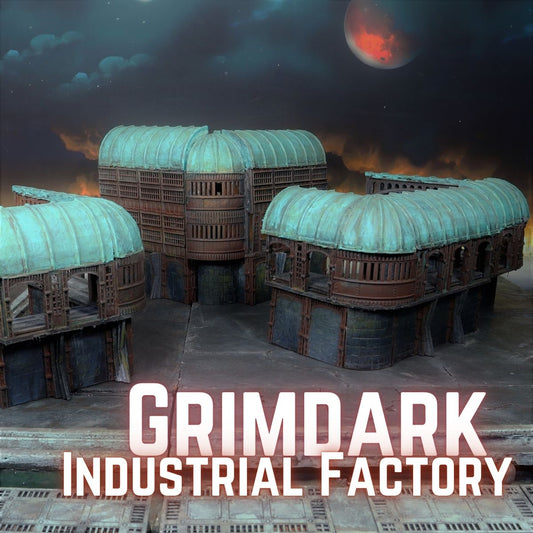 Grimdark Industrial Factory - Printable STL file
