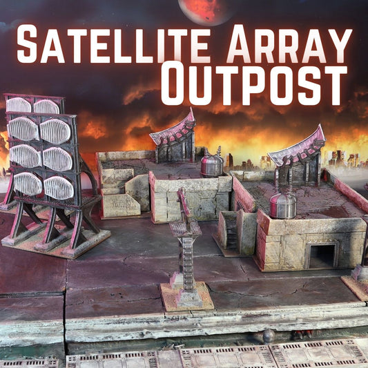 Satelite Array Outpost - Printable STL file