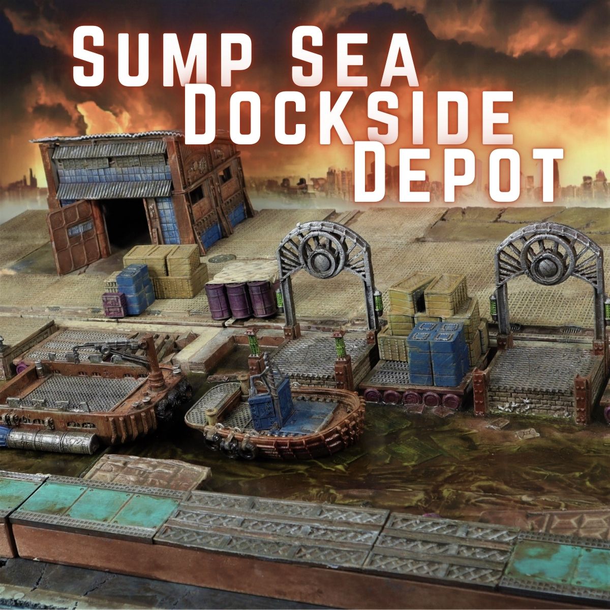 Sump Sea Dockside Depot - Printable STL file