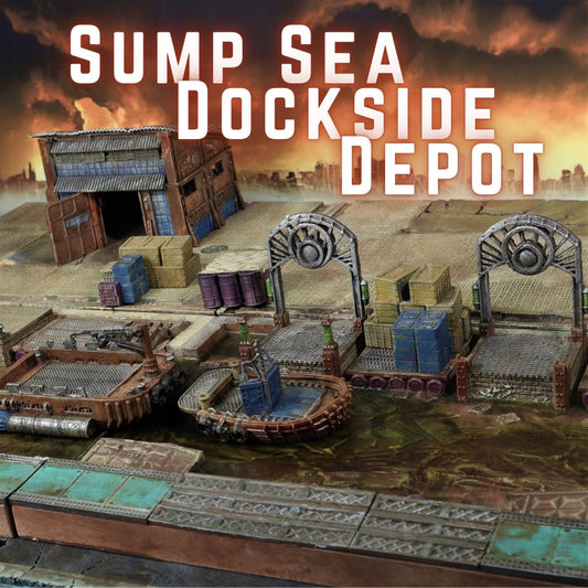 Sump Sea Dockside Depot - Printable STL file
