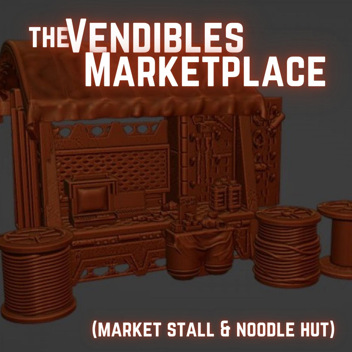 The Vendibles Marketplace - Printable STL file