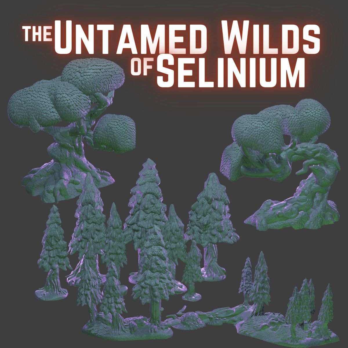The Untamed Wilds of Selenium - Printable STL file