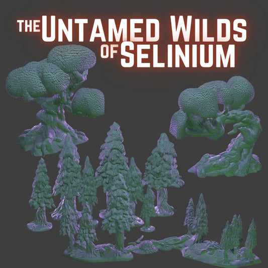 The Untamed Wilds of Selenium - Printable STL file