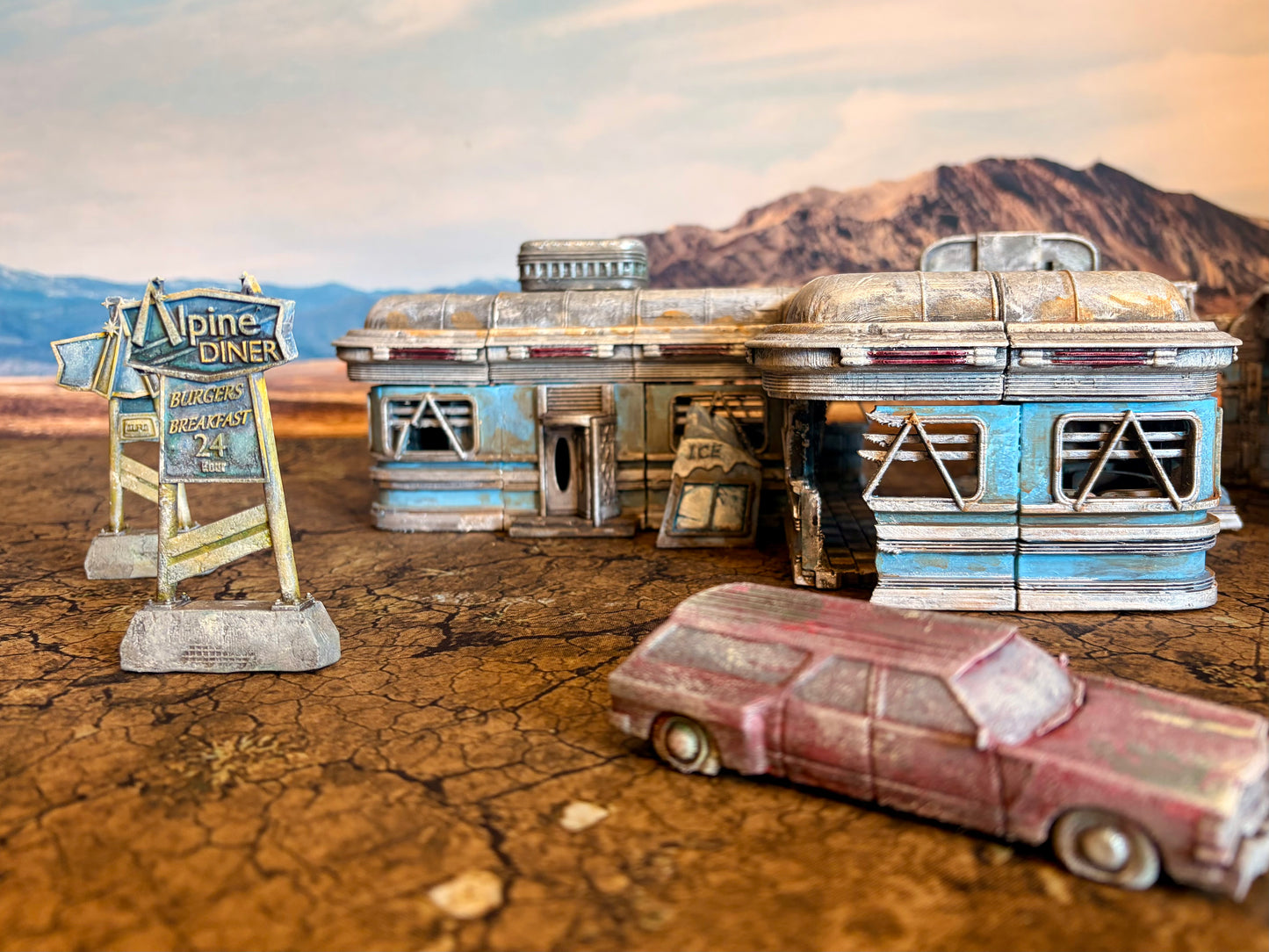 Wasteland Post Apoc Diner Pack - Printable STL Files